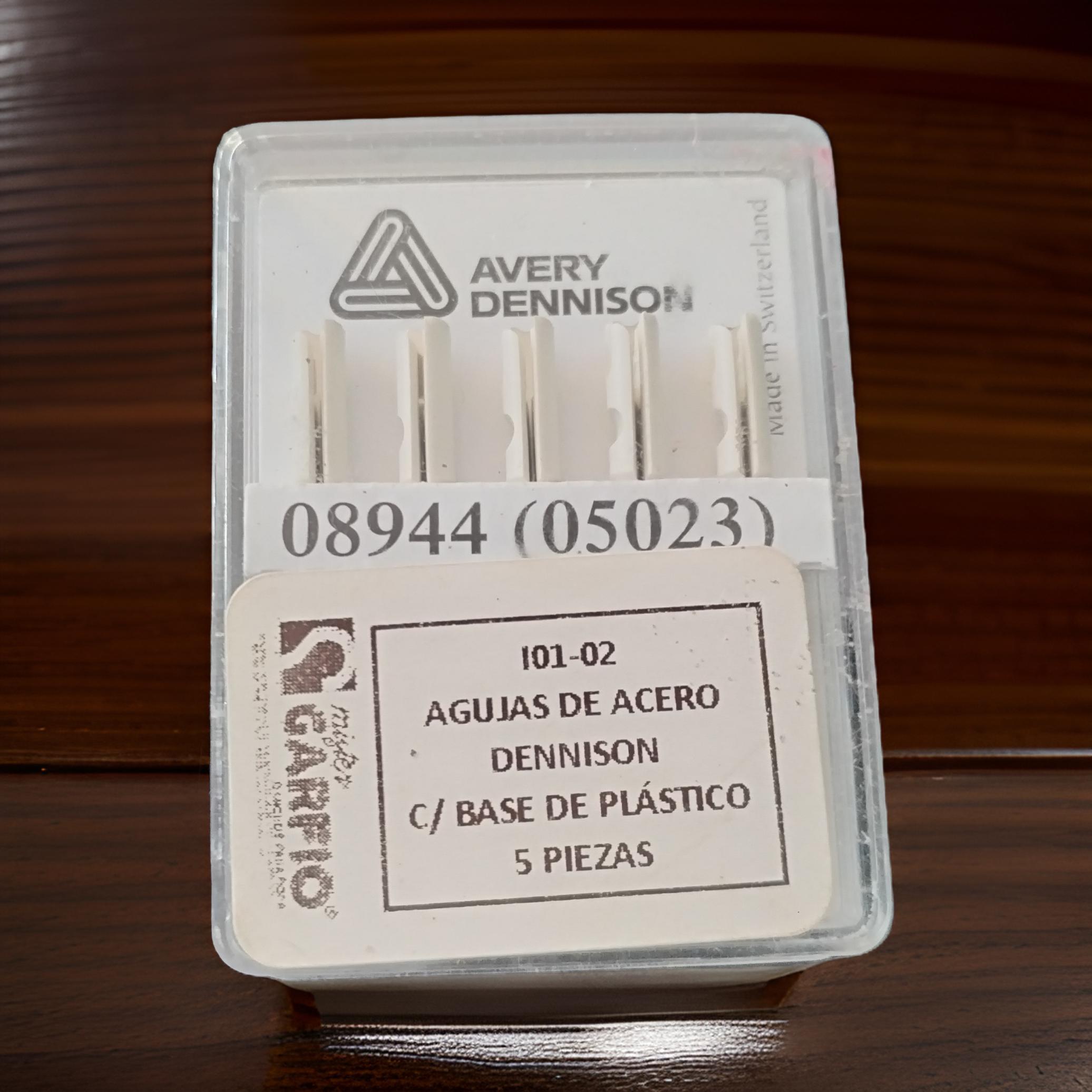 AGUJA DE ACERO DENNISON C-BASE PLAST. 5 P. I01-02 (2)