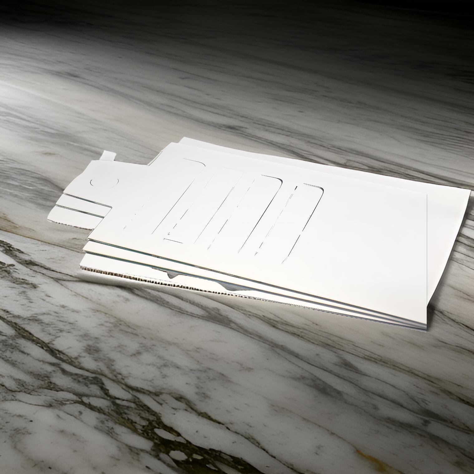 CARTON BLANCO PARA CORBATA 100 P. I08-01