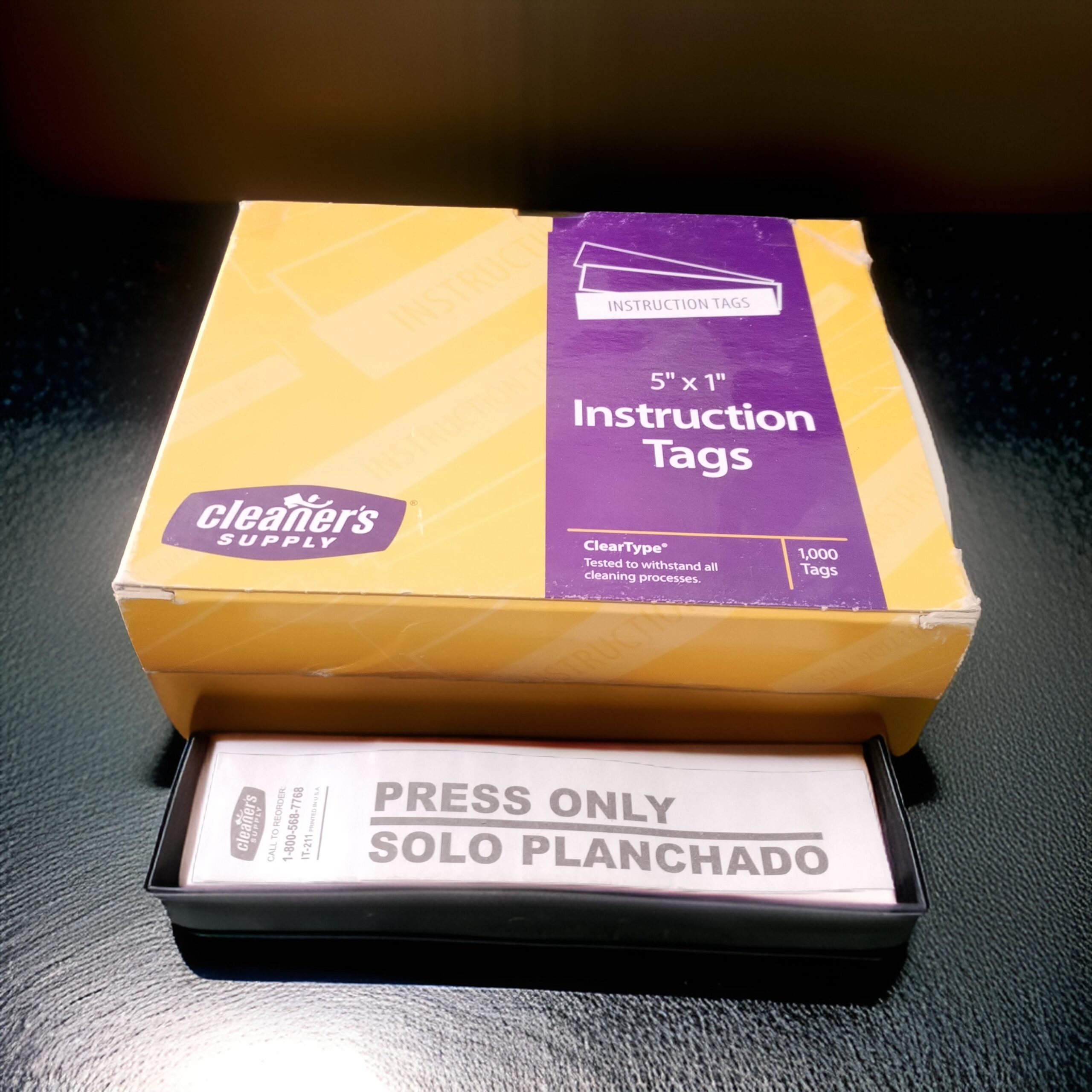 ETIQUETA SOLO PLANCHADO 1000 PIEZAS E07-03