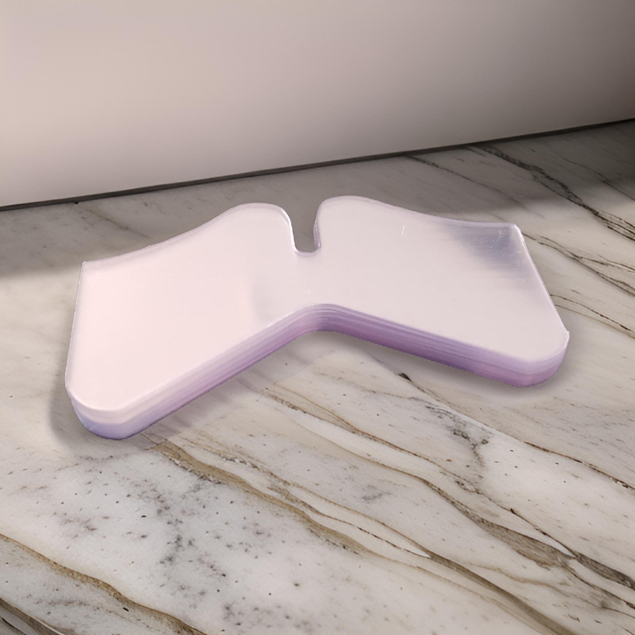 MOÑO DE PLASTICO P-CAMISA 100 PIEZAS I15-02