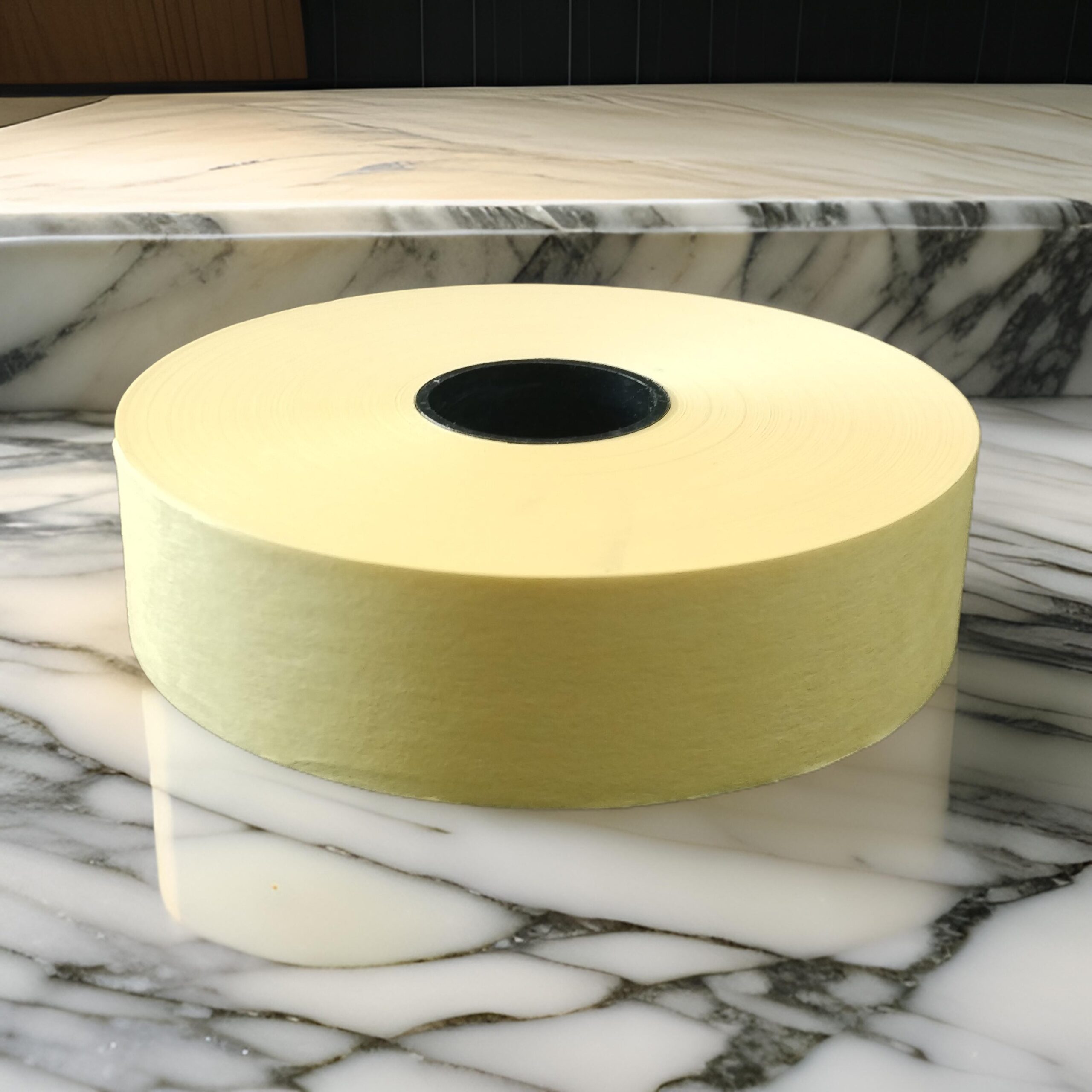 PAPEL PERMA FIBRA ROLLO 1 PULG. AMARILLO I21-07