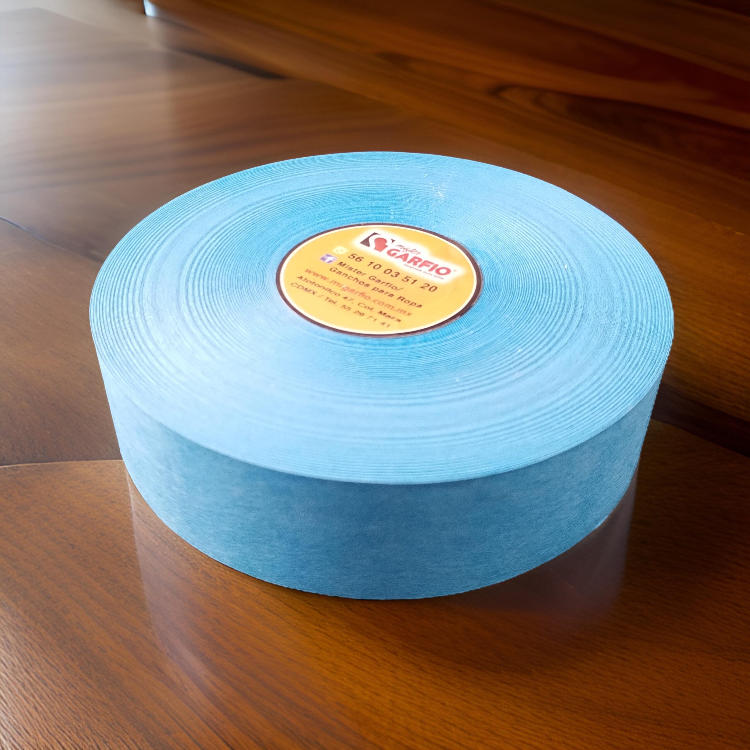 PAPEL PERMA FIBRA ROLLO 1 PULG. AZUL CIELO I21-06