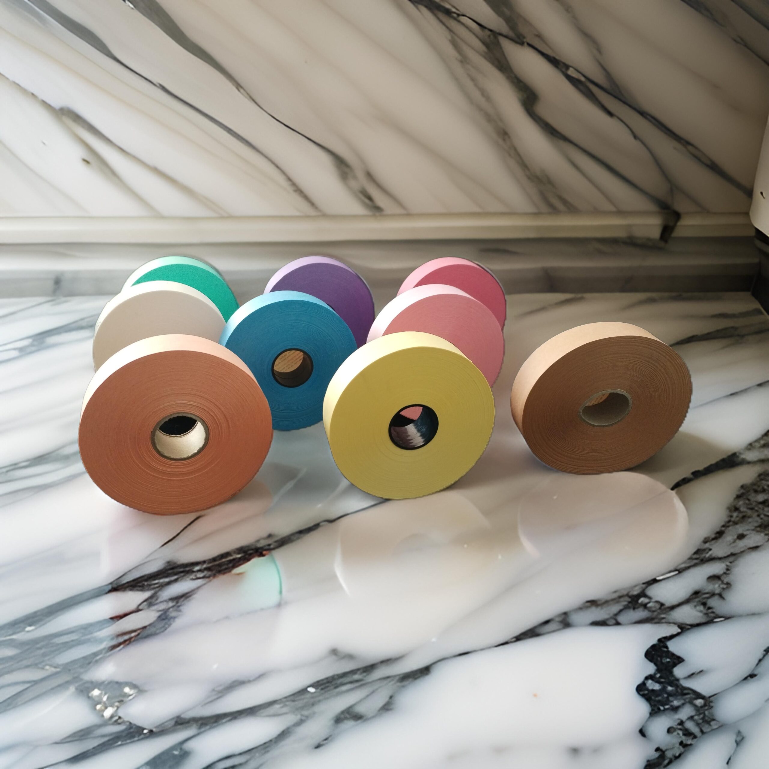 PERMA FIBRA ROLLOS DE 1 PULG. VARIOS COLORES (2)